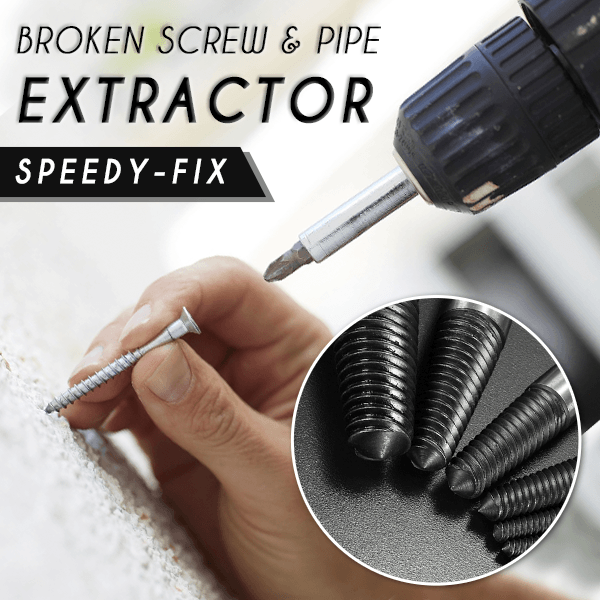 Speedy-Fix Broken Screw & Pipe Extractor